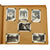 Original U.S. WWII US Navy Hawaiian Service Carved Wooden Personal Photo Album Featuring Pictures of Pearl Harbor Original Items