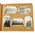 Original U.S. WWII US Navy Hawaiian Service Carved Wooden Personal Photo Album Featuring Pictures of Pearl Harbor Original Items