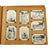 Original U.S. WWII US Navy Hawaiian Service Carved Wooden Personal Photo Album Featuring Pictures of Pearl Harbor Original Items