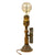 Original U.S. WWII USAAF Douglas C-47 Skytrain Aerolux Figural Filament Lightbulb and Lamp - Fully Functional Original Items