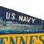 Original U.S. Pre-WWII USS Tennessee Wool Ships Pennant With Launch Medal- On Battleship Row and Bombed at Pearl Harbor Original Items