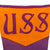 Original U.S. Pre-WWII USS California Wool Ships Pennant With 1919 Launch Medal - On Battleship Row and Sunk at Pearl Harbor Original Items