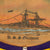 Original U.S. Pre-WWII USS Oklahoma Wool Ships Pennant With Pin- On Battleship Row and Sunk at Pearl Harbor Original Items