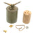Original WWII German 1940-dated Bouncing Betty S-Mine by Richard Rinker with Shrapnel and Mock Explosive Original Items