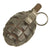 Original WWII Soviet Russian F1 Hand Fragmentation Grenade - Inert Original Items