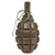 Original WWII Soviet Russian F1 Hand Fragmentation Grenade - Inert Original Items