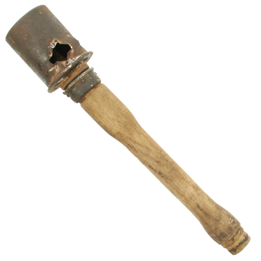 Original German WWII M24 Stick Grenade - Battlefield Pickup Original Items