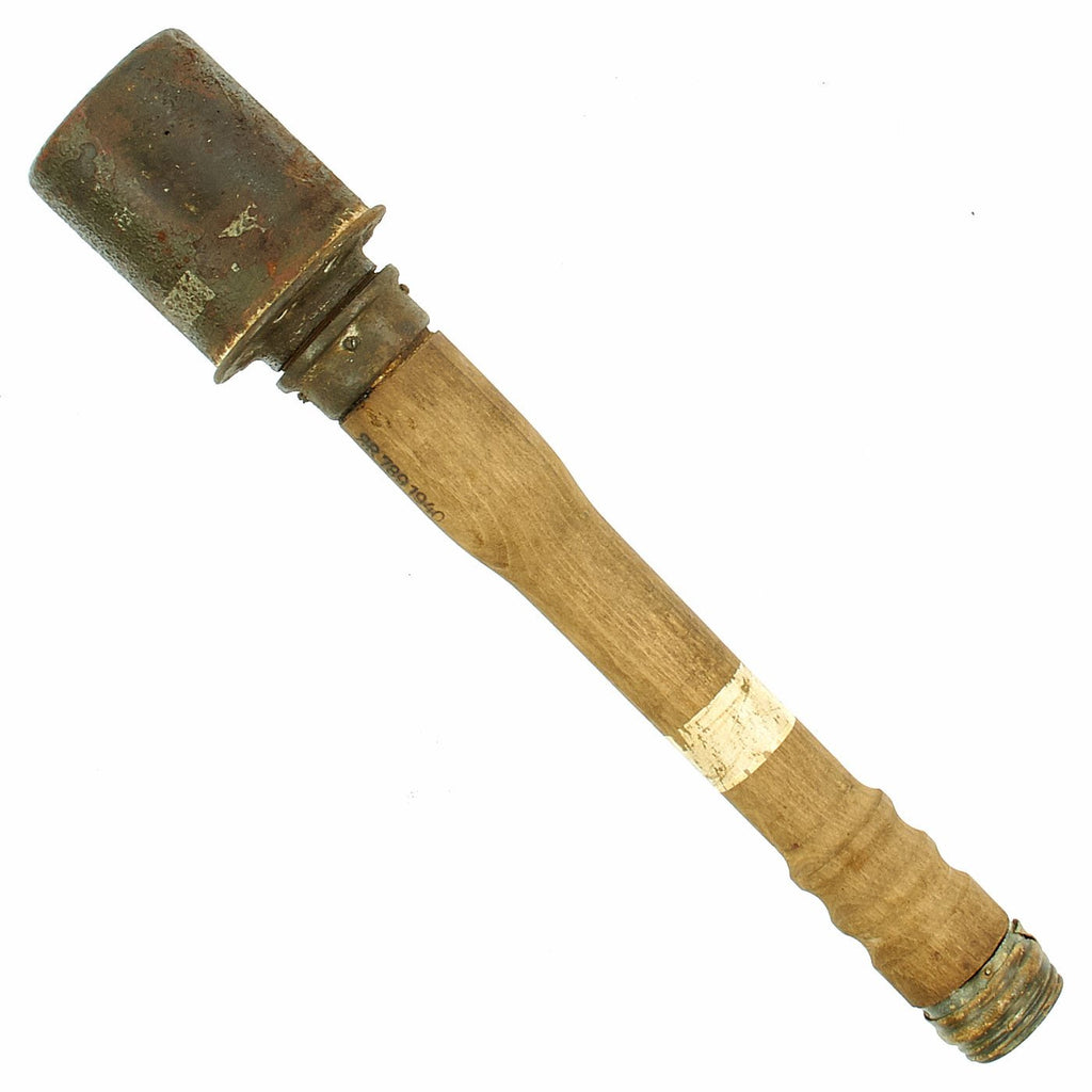 Original German WWII Nb-Hgr 39b Inert Smoke Stick Grenade by Richard Rinker - Dated 1940 Original Items