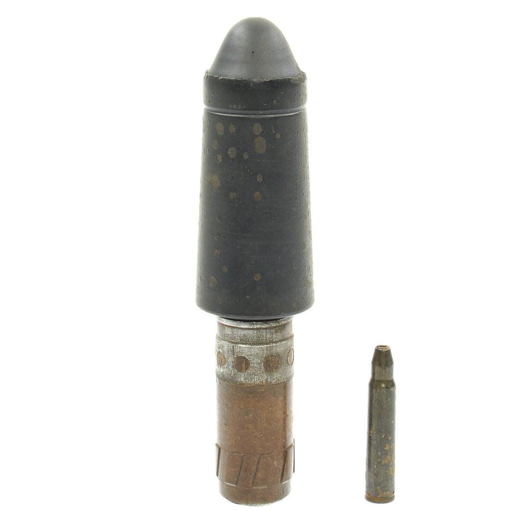 German WWII 98k Rifle 30mm Anti-Tank Grenade Round - Inert Original Items