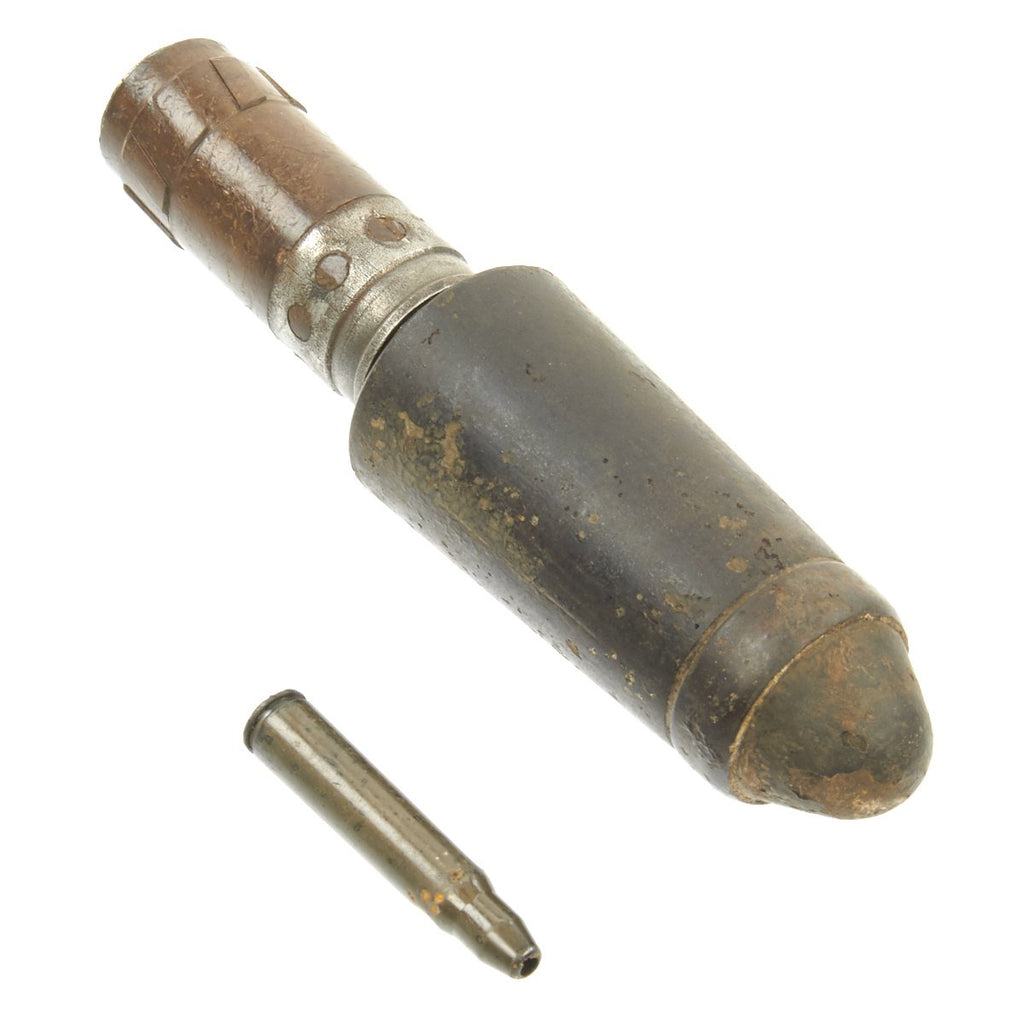Original German WWII 98k Rifle Anti-Tank Grenade with Propelling Cartridge - Inert Original Items