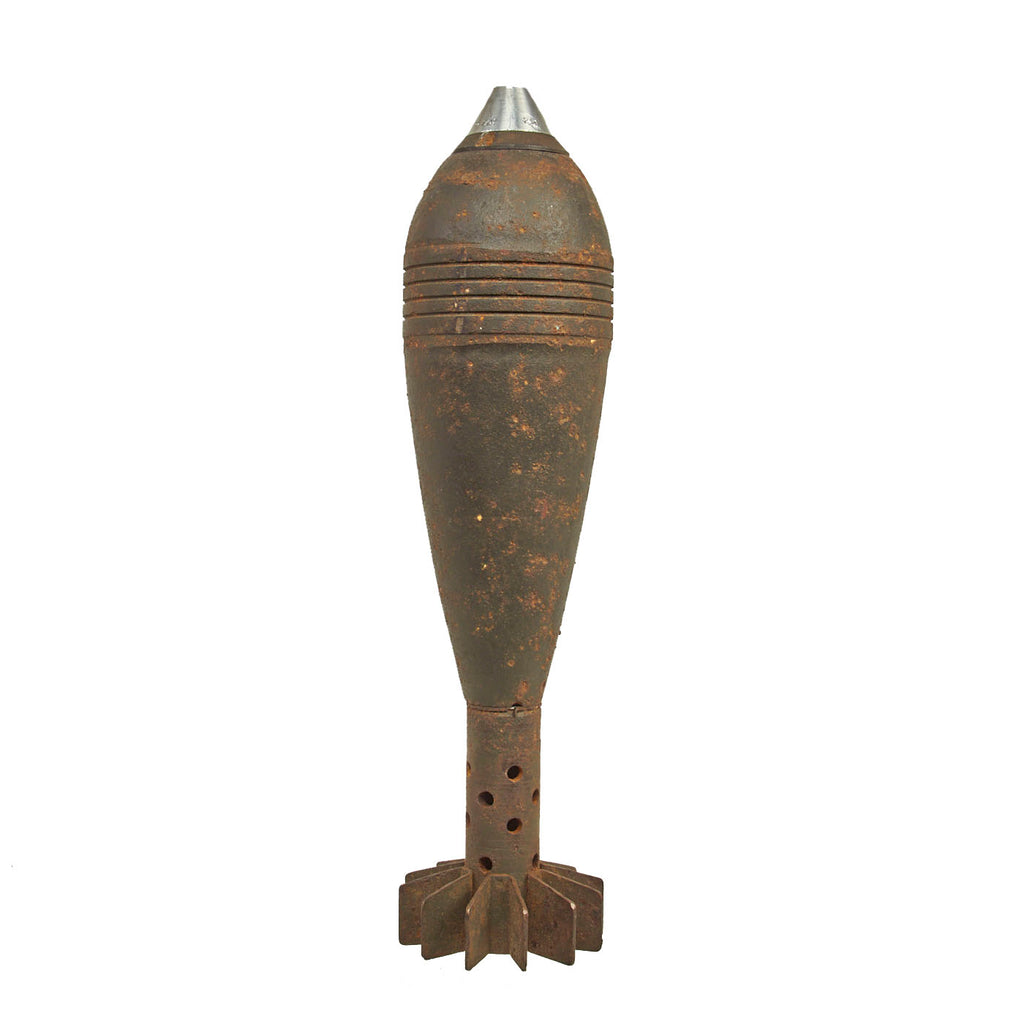 Original German WWII Inert 8cm Granatwerfer 34 Mortar Round - GrW 34 ...