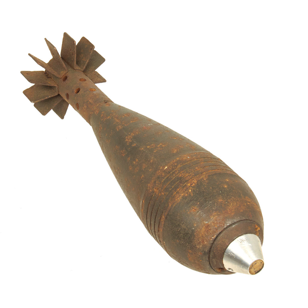 Original German WWII Inert 8cm Granatwerfer 34 Mortar Round - GrW 34 Original Items