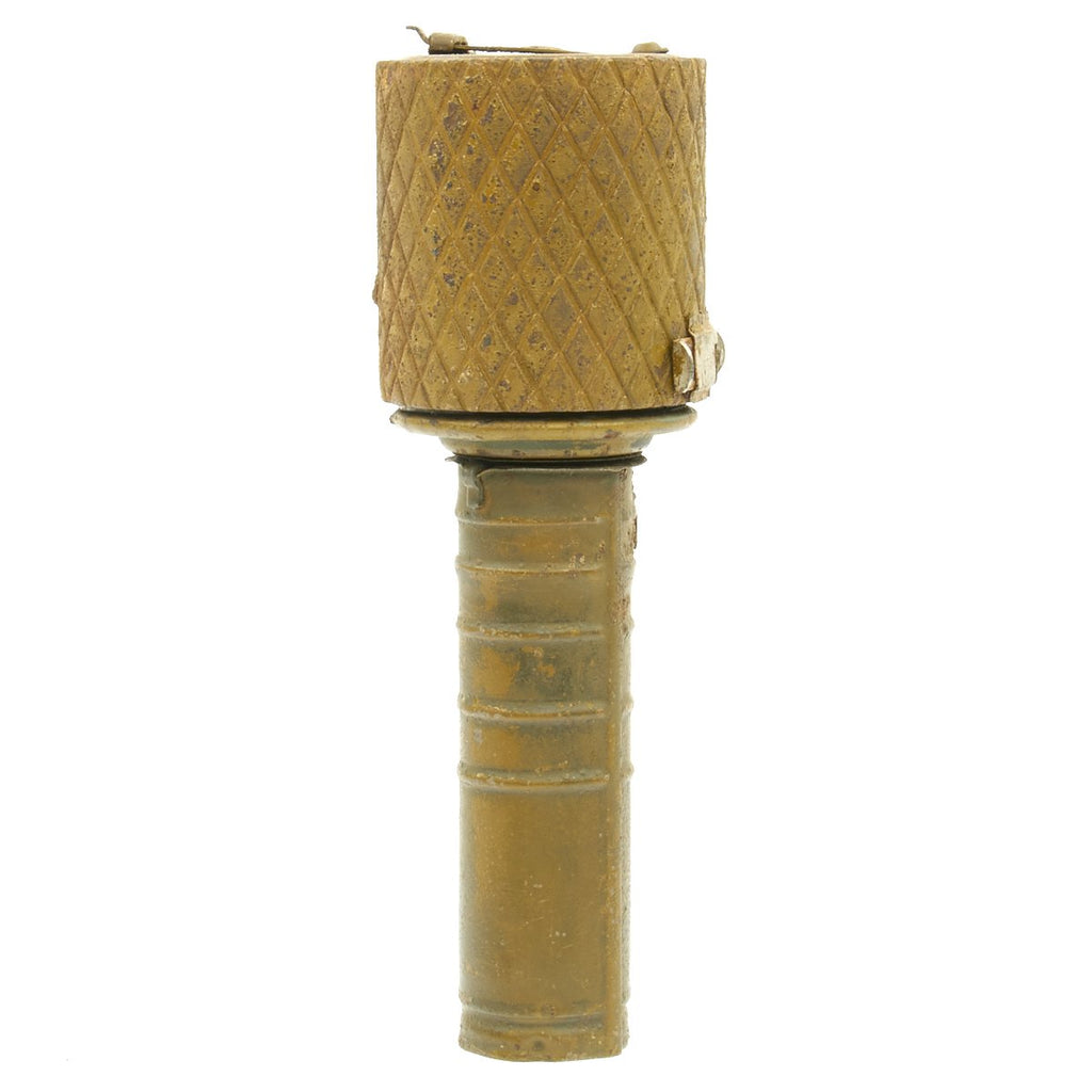 Original WWII Soviet Russian RGD-33 Inert Stick Grenade with Fragmentation Sleeve Original Items