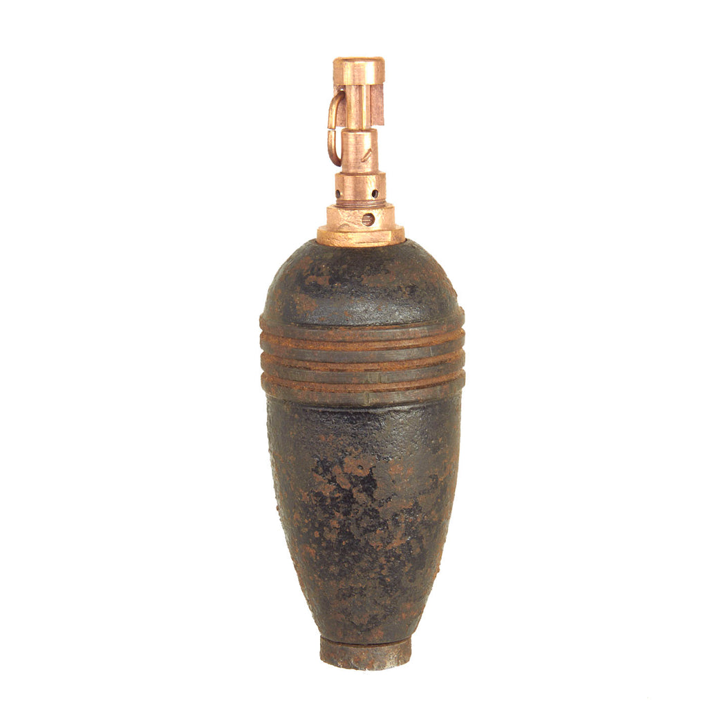Original Finnish WWII M32 Inert Egg Hand Grenade - Model 32 Mortar Shell Original Items
