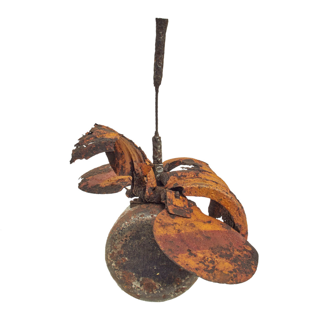 Original German WWII Inert Butterfly Bomb SD-2 Sprengbombe Dickwandig 2 kg - Battlefield Dug Up Original Items
