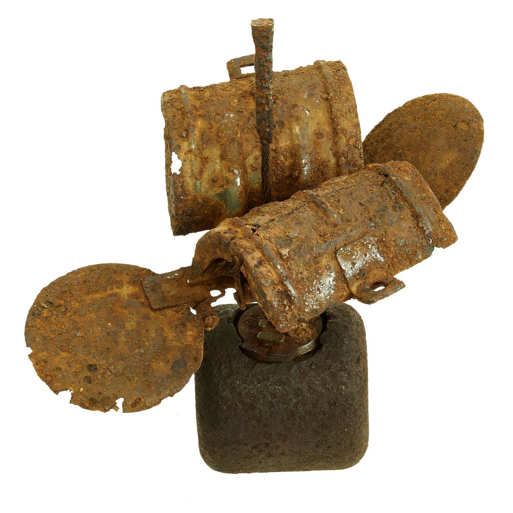 Original German WWII Inert Butterfly Bomb SD-2 Sprengbombe Dickwandig 2 kg - dated 1941 Original Items