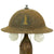 Original U.S. WWI 77th Infantry Liberty Division Trench Art Artillery Shell Helmet Lamp Original Items