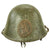 Original Dutch WWII M34 Motorcycle & Dispatch Rider Helmet with Helmet Plate & Original Paint New Made Items