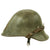 Original Dutch WWII M34 Motorcycle & Dispatch Rider Helmet with Helmet Plate & Original Paint New Made Items