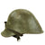 Original Dutch WWII M34 Motorcycle & Dispatch Rider Helmet with Helmet Plate & Original Paint New Made Items