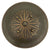 Original Magnificent North Indian Gold Inlaid Kulah Khud Spiked War Helmet & Steel Dhal Shield - circa 1800 Original Items