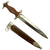 Original German WWII SA Dagger by Rare Maker Carl Schmidt Sohn KG with Scabbard - RZM M7/84 Original Items