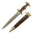 Original German WWII 1938 dated SA Dagger by Rare Maker Karl Tiegel with Scabbard - RZM M7/81/38 Original Items