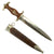 Original German Early WWII SA Dagger by SMF Solinger Metallwaren-Fabrik with Scabbard Original Items