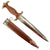 Original German WWII 1940 dated SA Dagger by Rare Maker Karl Tiegel with Scabbard - RZM M7/81/40 Original Items