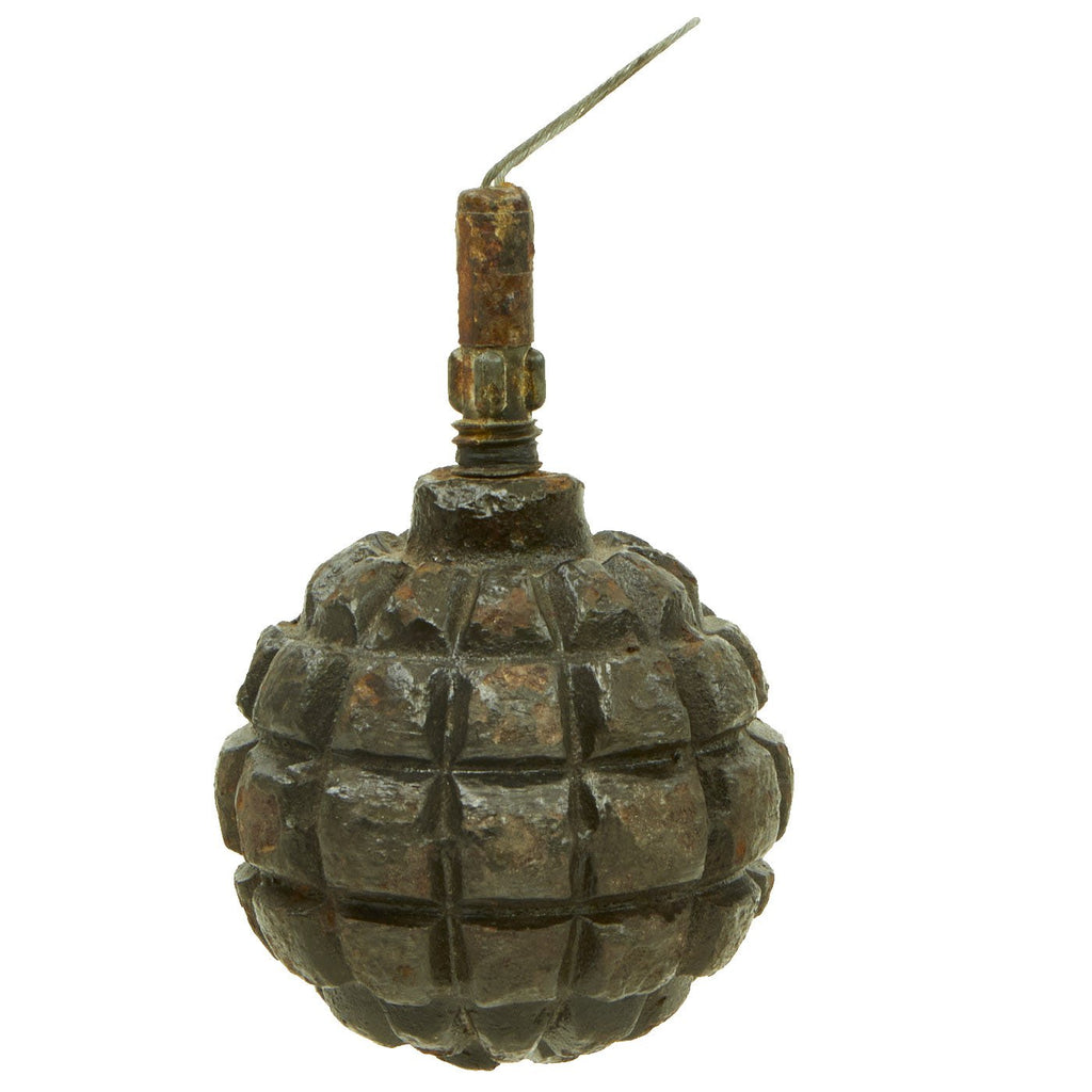 Original German WWI Model 1913 Kugel Hand Fragmentation Grenade - Kugelhandgranate - Inert Original Items