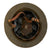Original U.S. WWI M1917 Named 5th Trench Mortar Battery, 5th F.A, 5th Infantry Division Doughboy Helmet Original Items