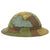 Original U.S. WWI M1917 Panel Camouflage Doughboy Helmet Named Grouping with Photo and Documentation Original Items