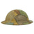 Original U.S. WWI M1917 Panel Camouflage Doughboy Helmet Named Grouping with Photo and Documentation Original Items
