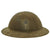 Original U.S. WWI M1917 Doughboy Helmet - 104th Infantry Regiment Yankee Division with Textured Paint Original Items