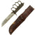 Original WWII U.S. M-1918 L.F.&C. Knuckle Knife Hilt Fitted with Blade from Case 337-6”Q” Fighting Knife in Sheath Original Items