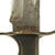 Original WWII U.S. M-1918 L.F.&C. Knuckle Knife Hilt Fitted with Blade from Case 337-6”Q” Fighting Knife in Sheath Original Items