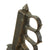 Original WWII U.S. M-1918 L.F.&C. Knuckle Knife Hilt Fitted with Blade from Case 337-6”Q” Fighting Knife in Sheath Original Items