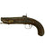 Original Spanish Miquelet Percussion Overcoat Pistol with Silver Inlaid Barrel & Spanish Touchmarks - c. 1830 Original Items