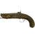 Original Spanish Miquelet Percussion Overcoat Pistol with Silver Inlaid Barrel & Spanish Touchmarks - c. 1830 Original Items