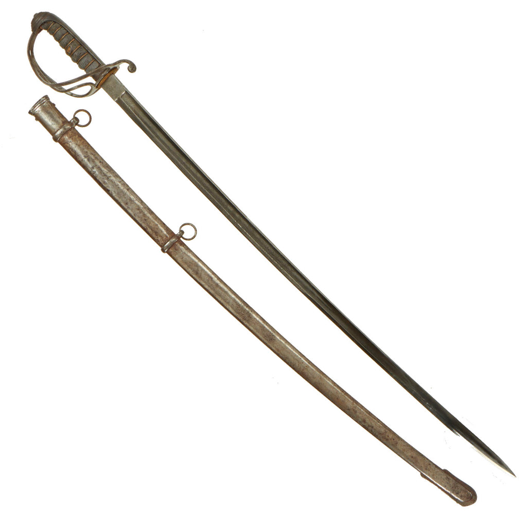 Original British Victorian P-1822 Light Cavalry Sword with Scabbard- Madras Cavalry Marked Original Items