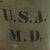 Original U.S. WWII Medical Department Folding Canvas Water Bucket by Handy Folding Pail Co. New York Original Items