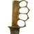 Original WWII Theater-Made Knuckle Knife made from WWI MkI M-1918 LF&C Trench Knife Hilt with Sheath Original Items