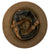 Original U.S. WWI M1917 Doughboy Helmet with Panel Camouflage Paint, Liner & Chinstrap Original Items