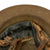 Original U.S. WWI M1917 Doughboy Helmet with Panel Camouflage Paint, Liner & Chinstrap Original Items