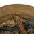 Original U.S. WWI M1917 Doughboy Helmet with Panel Camouflage Paint, Liner & Chinstrap Original Items