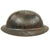 Original U.S. WWI British Made M1917 Named 26th Division Doughboy Helmet with Multi-Color Camouflage Paint Original Items