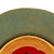 Original German WWII Service Worn 2nd Model 1942 dated Afrikakorps DAK Sun Helmet by JHS with Badges Original Items