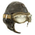 Original German WWII Luftwaffe LKpW101 Winter Flying Helmet with Headphones Goggles Original Items