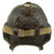 Original German WWII Luftwaffe LKpW101 Winter Flying Helmet with Headphones Goggles Original Items