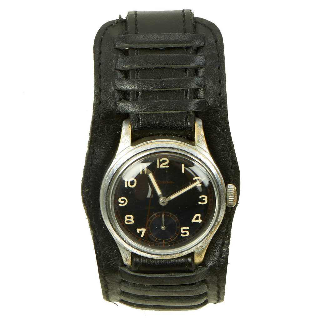 Original German WWII Luftwaffe D Wrist Watch by Alpina Serial D 229765 - Fully Functional Original Items